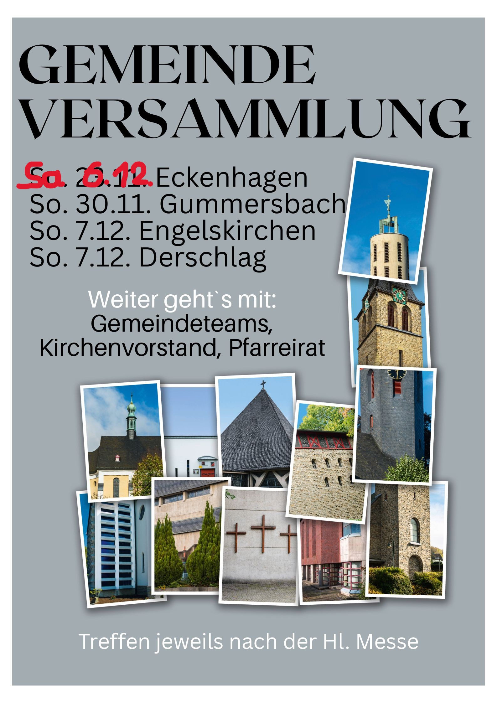 Gemeinde-versammlung