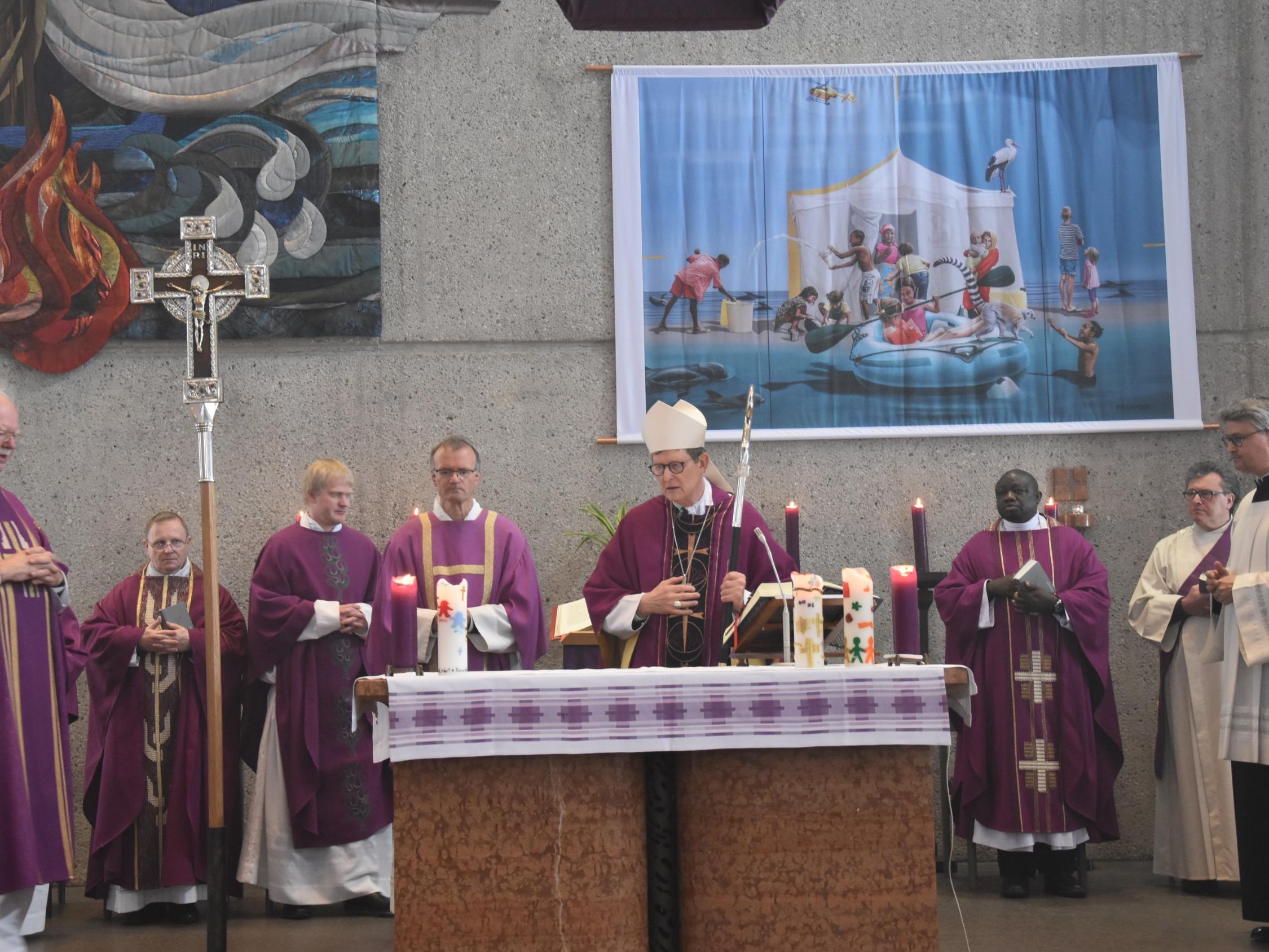 Hl. Messe mit dem Kardinal