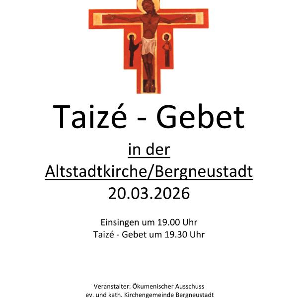 2026-03-20 Taizé - Gebet Altstadt