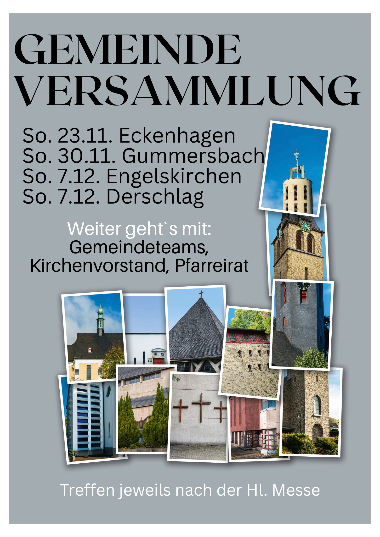 Gemeindeversammlung St. Franziskus Xaverius